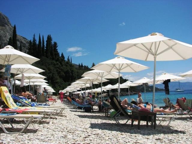 Vasiliki Seamemories Apartman Barbáti Kültér fotó